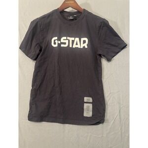 G-Star Raw Men's T-Shirt Size Small Black White